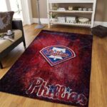 Philadelphia Phillies Area Rug Mlb Baseball Team Logo Carpet Living Room Rugs Rug Regtangle Carpet Floor Decor Home Decor V1397 0