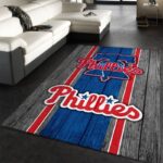Philadelphia Phillies Mlb 2 Area Rug Living Room And Bed Room Rug Rug Regtangle Carpet Floor Decor Home Decor 0