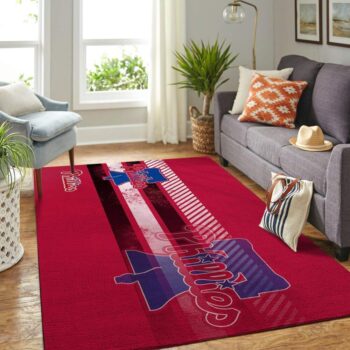 Philadelphia Phillies Mlb Area Rugs Living Room Carpet Team Logo Sports Rug Regtangle Carpet Floor Decor Home Decor 0