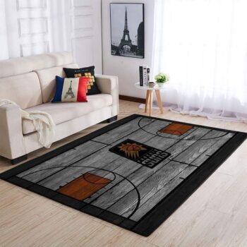Phoenix Suns Area Rug Nba Basketball Team Logo Carpet Living Room Rugs Rug Regtangle Carpet Floor Decor Home Decor V4273 0