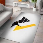 Pittsburgh Penguins Area Rug Nhl Ice Hockey Team Logo Carpet Living Room Rugs Rug Regtangle Carpet Floor Decor Home Decor V11083 0