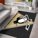 Pittsburgh Penguins Area Rugs Nhl Hockey Living Room Carpet Team Logo Floor Home Decor 2002204 Rug Regtangle Carpet Floor Decor Home Decor 0