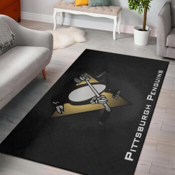 Pittsburgh Penguins Area Rugs Nhl Hockey Living Room Carpet Team Logo Floor Home Decor 2002206 Rug Regtangle Carpet Floor Decor Home Decor 0