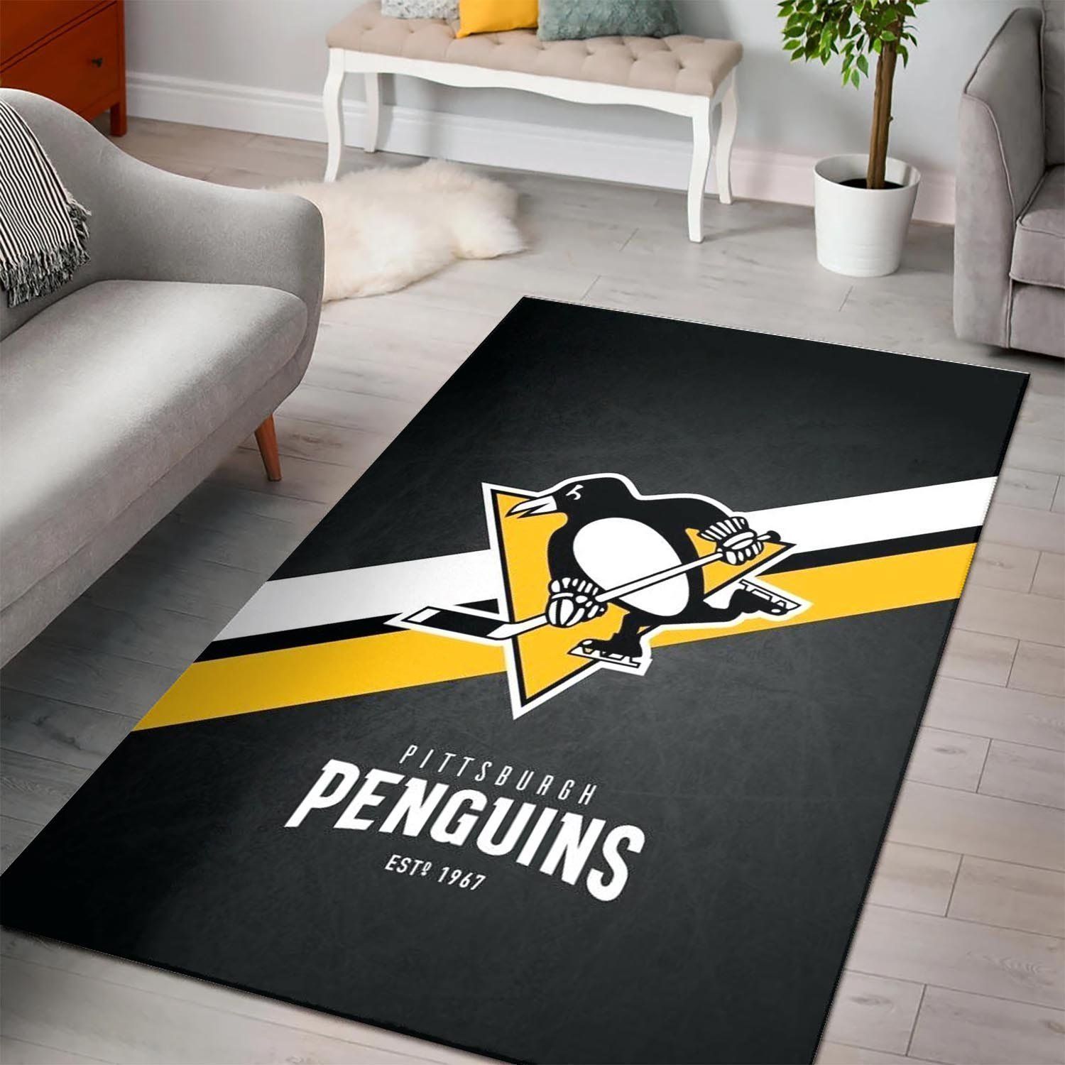 Pittsburgh Penguins Area Rugs Nhl Hockey Living Room Carpet Team Logo Floor Home Decor 200228 Rug Regtangle Carpet Floor Decor Home Decor 0 Pittsburgh Penguins Area Rugs Nhl Hockey Living Room Carpet Team Logo Floor Home Decor 200228 Rug Regtangle Carpet Floor Decor Home Decor 0