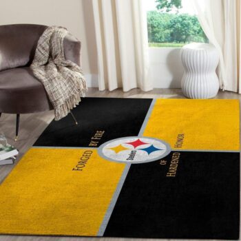 Pittsburgh Steelers Area Rug Nfl Football Team Logo Carpet Living Room Rugs Rug Regtangle Carpet Floor Decor Home Decor V1307 0