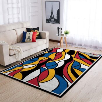 Pittsburgh Steelers Area Rug Nfl Football Team Logo Carpet Living Room Rugs Rug Regtangle Carpet Floor Decor Home Decor V1313 0