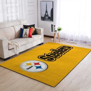 Pittsburgh Steelers Area Rugs Living Room Carpet Christmas Gift Rug Regtangle Carpet Floor Decor Home Decor 0