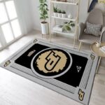 Purdue Boilermakers Ncaa 1 Area Rug Living Room And Bed Room Rug Rug Regtangle Carpet Floor Decor Home Decor 0