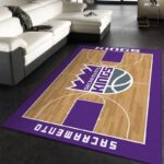 Sacramento Kings Nba 5 Area Rug Living Room And Bed Room Rug Rug Regtangle Carpet Floor Decor Home Decor 0