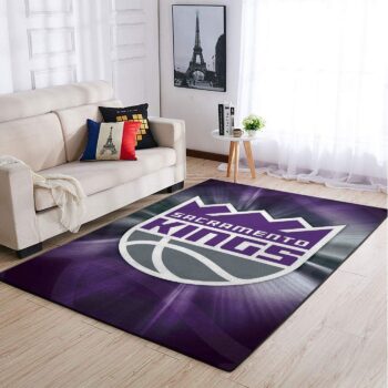 Sacramento Kings Nba Area Rugs Team Logo Living Room Carpet Sports Rug Regtangle Carpet Floor Decor Home Decor 0