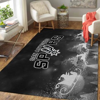 San Antonio Spurs Area Rug Nba Basketball Team Logo Carpet Living Room Rugs Rug Regtangle Carpet Floor Decor Home Decor V1711 0