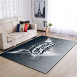 San Antonio Spurs Area Rug Nba Basketball Team Logo Carpet Living Room Rugs Rug Regtangle Carpet Floor Decor Home Decor V1730 0