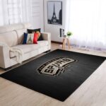 San Antonio Spurs Area Rug Nba Basketball Team Logo Carpet Living Room Rugs Rug Regtangle Carpet Floor Decor Home Decor V1746 0