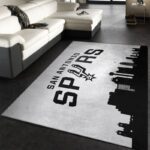 San Antonio Spurs Nba 1 Area Rug Living Room And Bed Room Rug Rug Regtangle Carpet Floor Decor Home Decor 0