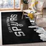 San Antonio Spurs Nba 4 Area Rug Living Room And Bed Room Rug Rug Regtangle Carpet Floor Decor Home Decor 0