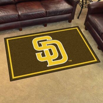 San Diego Padres Mlb 6 Area Rug Living Room And Bed Room Rug Rug Regtangle Carpet Floor Decor Home Decor 0