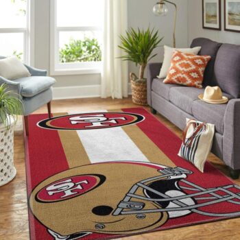 San Francisco 49ers Area Rug Living Room Rug Home Decor Nfl Football Floor Decor 0311 0