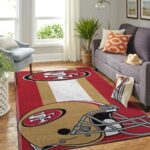 San Francisco 49ers Area Rug Nfl Football Living Room Carpet Home Rug Regtangle Carpet Floor Decor Home Decor V4662 0