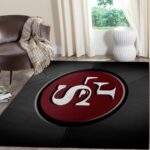 San Francisco 49ers Area Rug Nfl Football Team Logo Carpet Living Room Rugs Rug Regtangle Carpet Floor Decor Home Decor V570 0
