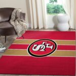 San Francisco 49ers Area Rug Nfl Football Team Logo Carpet Living Room Rugs Rug Regtangle Carpet Floor Decor Home Decor V571 0