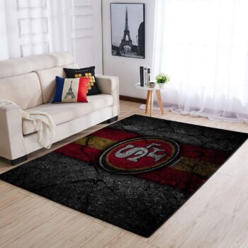 San Francisco 49ers Area Rug Nfl Football Team Logo Carpet Living Room Rugs Rug Regtangle Carpet Floor Decor Home Decor V574 0