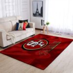 San Francisco 49ers Area Rug Nfl Football Team Logo Carpet Living Room Rugs Rug Regtangle Carpet Floor Decor Home Decor V576 0