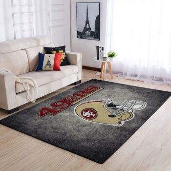 San Francisco 49ers Area Rug Nfl Football Team Logo Carpet Living Room Rugs Rug Regtangle Carpet Floor Decor Home Decor V619 0