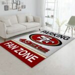 San Francisco 49ers Nfl 10 Area Rug Living Room And Bed Room Rug Rug Regtangle Carpet Floor Decor Home Decor 0