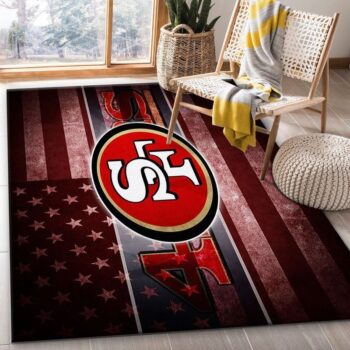 San Francisco 49ers Nfl 17 Area Rug Living Room And Bed Room Rug Rug Regtangle Carpet Floor Decor Home Decor 0