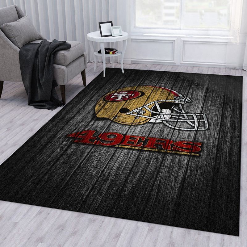 San Francisco 49ers Nfl 21 Area Rug Living Room And Bed Room Rug Rug Regtangle Carpet Floor Decor Home Decor 0 San Francisco 49ers Nfl 21 Area Rug Living Room And Bed Room Rug Rug Regtangle Carpet Floor Decor Home Decor 0