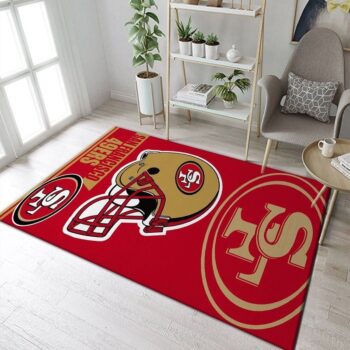 San Francisco 49ers Nfl 29 Area Rug Living Room And Bed Room Rug Rug Regtangle Carpet Floor Decor Home Decor 0