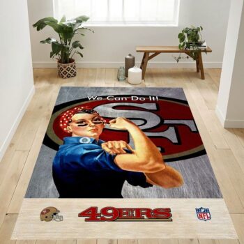 San Francisco 49ers Nfl 32 Area Rug Living Room And Bed Room Rug Rug Regtangle Carpet Floor Decor Home Decor 0