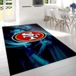 San Francisco 49ers Nfl Logo Area Rug For Gift Bedroom Rug Home Us Dec 0