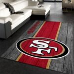 San Francisco 49ers Nfl Team Logo Wooden Style Style Nice Gift Home De 0
