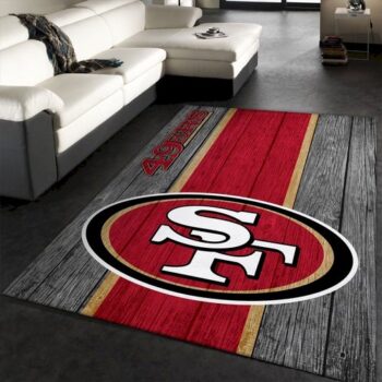 San Francisco 49ers Nfl Team Logo Wooden Style Style Nice Gift Home De 0