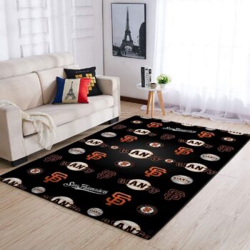 San Francisco Giants Area Rug Mlb Baseball Team Logo Carpet Living Room Rugs Rug Regtangle Carpet Floor Decor Home Decor V1066 0