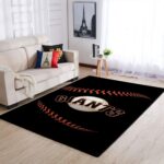 San Francisco Giants Area Rug Mlb Baseball Team Logo Carpet Living Room Rugs Rug Regtangle Carpet Floor Decor Home Decor V1084 0