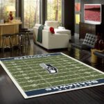 Seattle Seahawks Area Rug Home Field Football Team Logo Carpet Living Room Rugs Rug Regtangle Carpet Floor Decor Home Decor 0
