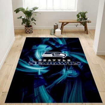 Seattle Seahawks Nfl Logo Area Rug For Gift Living Room Rug Home Us De 0