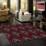 South Carolina Gamecocks Area Rug Football Team Logo Carpet Living Room Rugs Rug Regtangle Carpet Floor Decor Home Decor V5561 0
