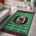 South Carolina Gamecocks Home Field Area Rug Football Team Logo Carpet Living Room Rugs Rug Regtangle Carpet Floor Decor Home Decor V17233 0