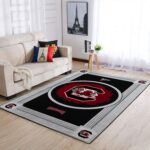 South Carolina Gamecocks Ncaa Area Rugs Living Room Carpet Team Logo Home Rug Regtangle Carpet Floor Decor Home Decor 0