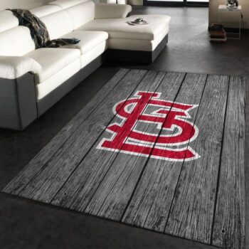 St Louis Cardinals Mlb 1 Area Rug Living Room And Bed Room Rug Rug Regtangle Carpet Floor Decor Home Decor 0