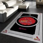 St Louis Cardinals Mlb 3 Area Rug Living Room And Bed Room Rug Rug Regtangle Carpet Floor Decor Home Decor 0