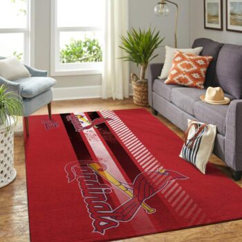 St Louis Cardinals Mlb Area Rugs Living Room Carpet Team Logo Sports Rug Regtangle Carpet Floor Decor Home Decor 0