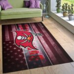 Tampa Bay Buccaneers Nfl 10 Area Rug Living Room And Bed Room Rug Rug Regtangle Carpet Floor Decor Home Decor 0