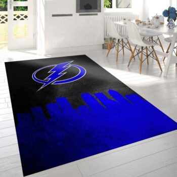 Tampa Bay Lightning Nhl 2 Area Rug Living Room And Bed Room Rug Rug Regtangle Carpet Floor Decor Home Decor 0