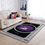 Tcu Horned Frogs Ncaa Area Rugs Living Room Carpet Team Logo Home Rug Regtangle Carpet Floor Decor Home Decor 0