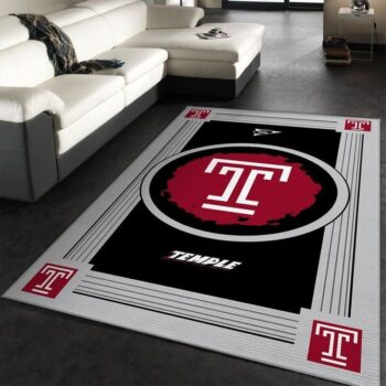 Temple Owls Ncaa 1 Area Rug Living Room And Bed Room Rug Rug Regtangle Carpet Floor Decor Home Decor 0