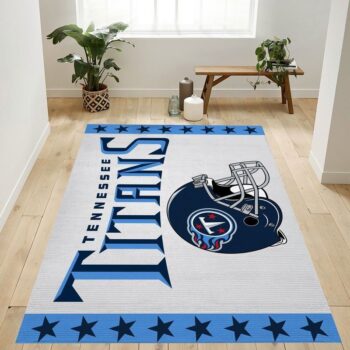 Tennessee Titans American Nfl 11 Area Rug Living Room And Bed Room Rug Rug Regtangle Carpet Floor Decor Home Decor 0